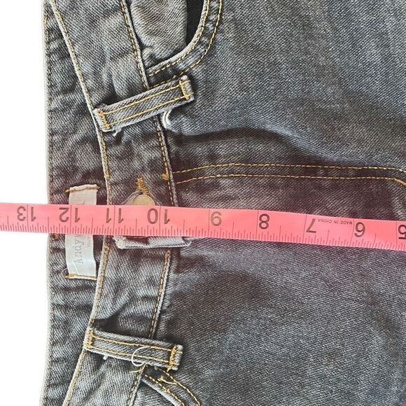 Andywarhol jean size 26 High-rise wide leg cropped Art - Picture 8 of 8